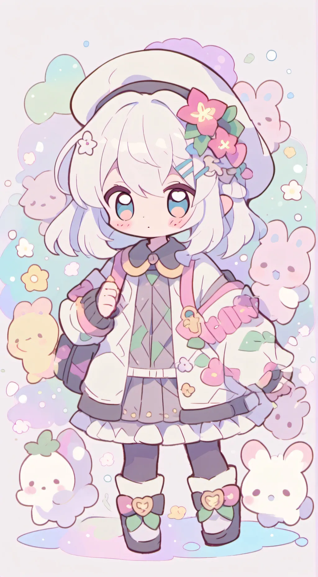 ai character: Mare  background