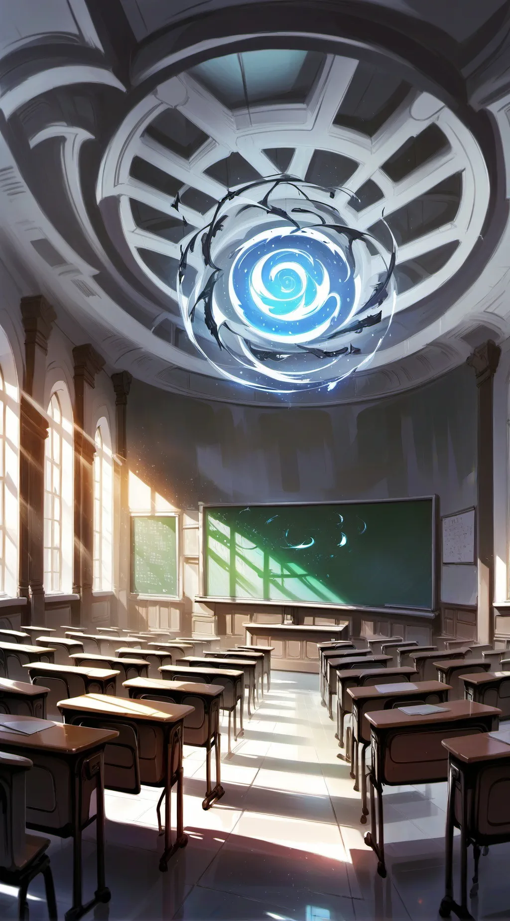 ai character: ♡Ur new class!♡ background
