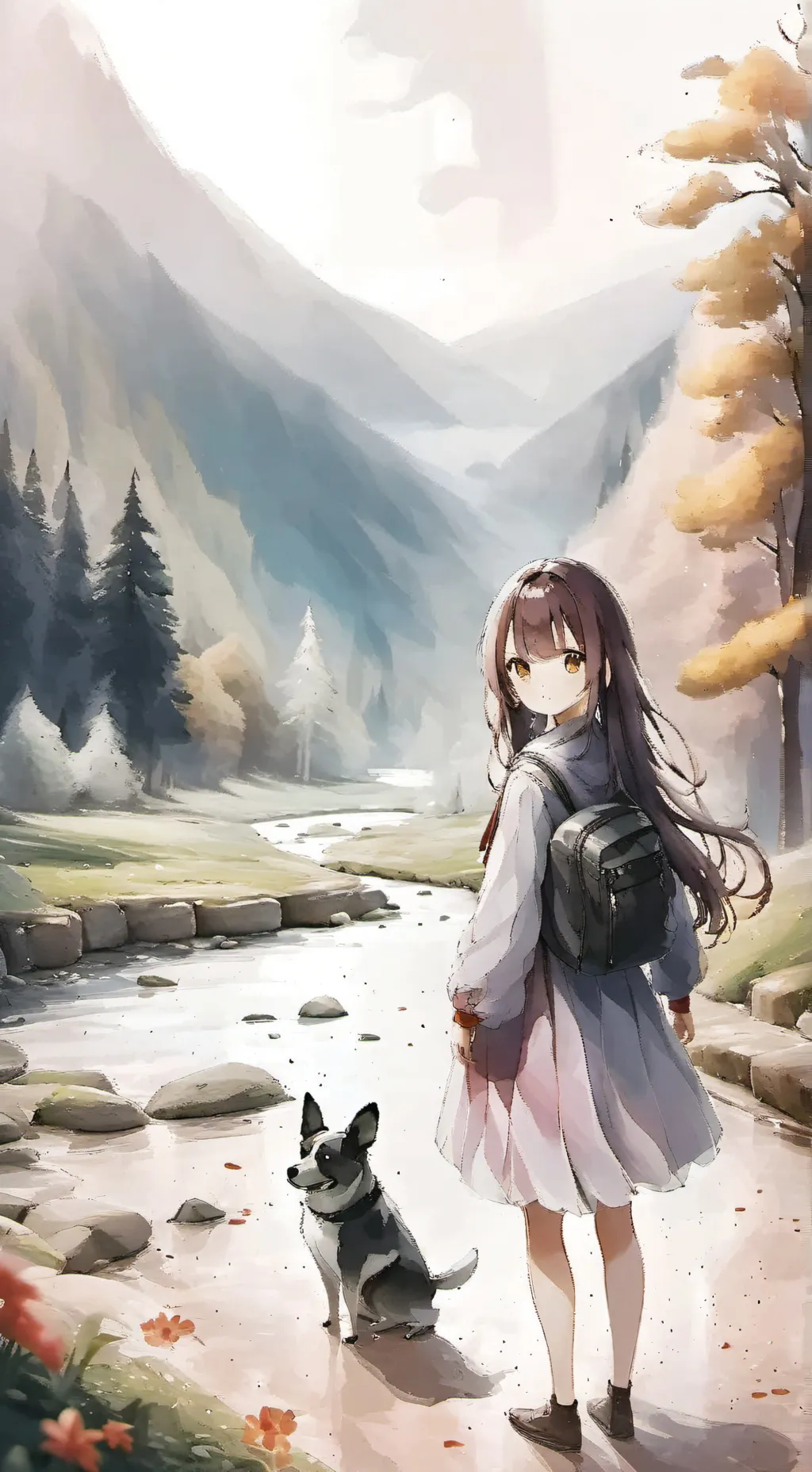 ai character: Соня background