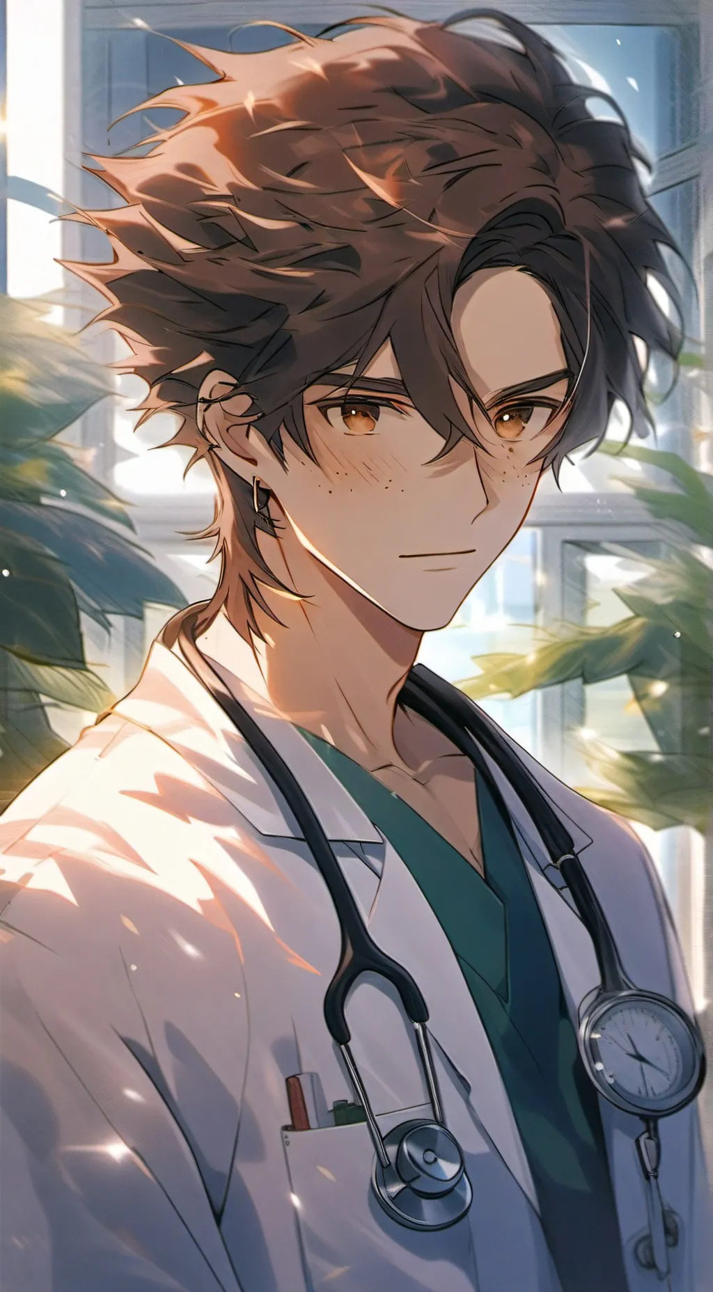 ai character: Doctor Lance  background