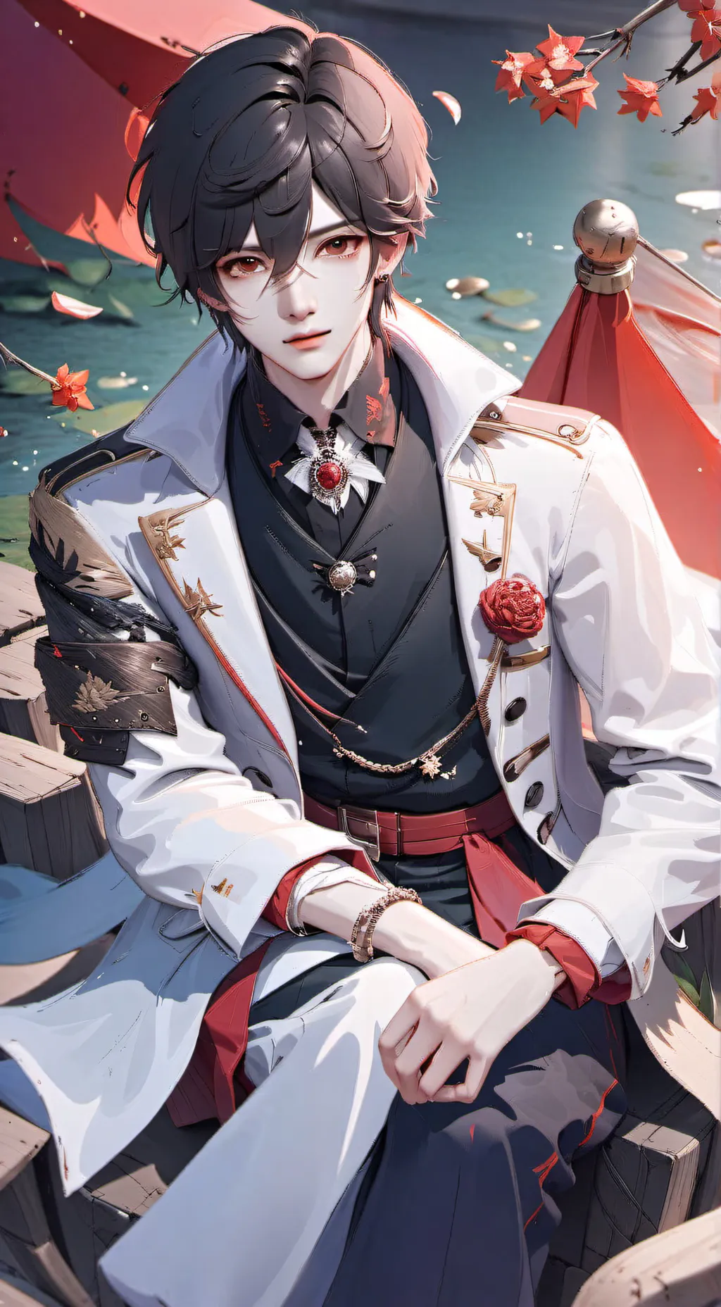 ai character: ❤james❤ background