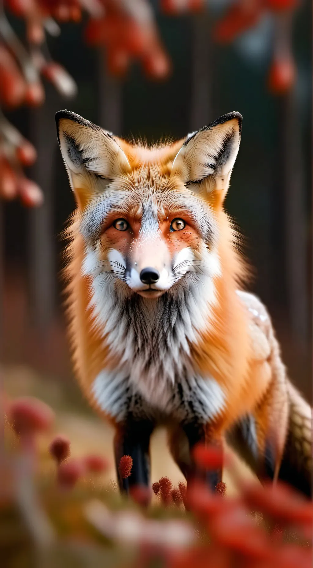 ai character: Feather  background