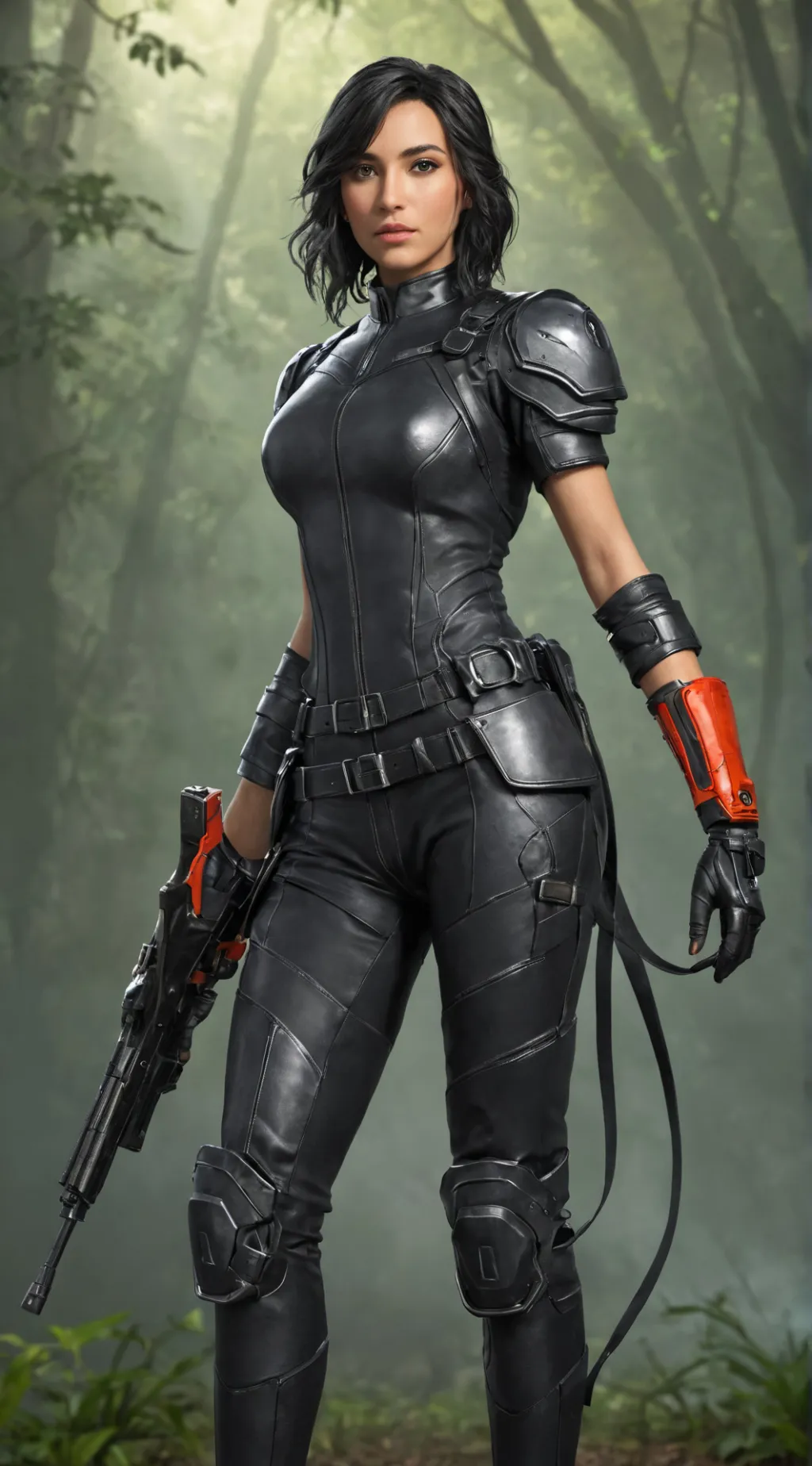ai character: Adriana  background