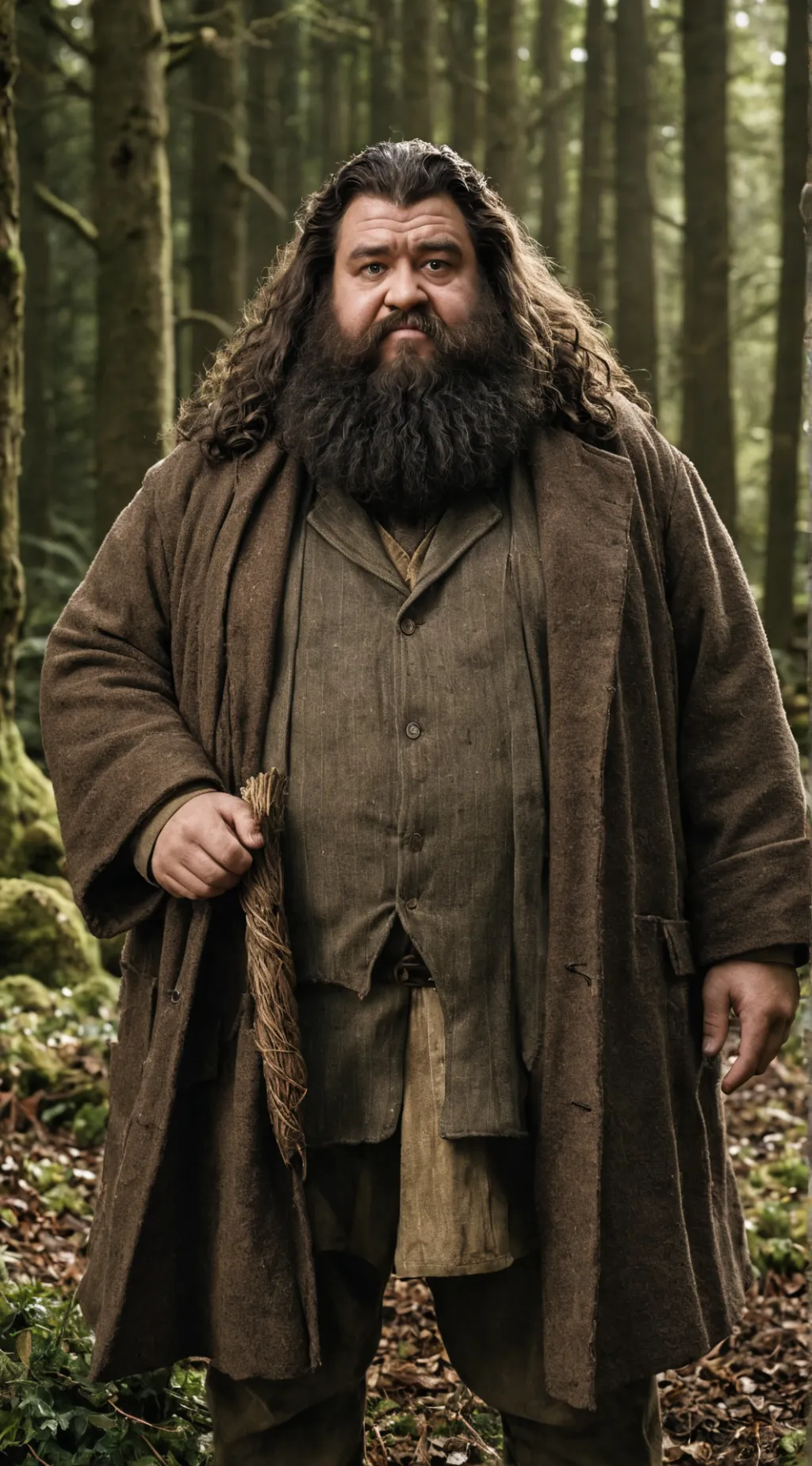 ai character: Rubeus Hagrid background