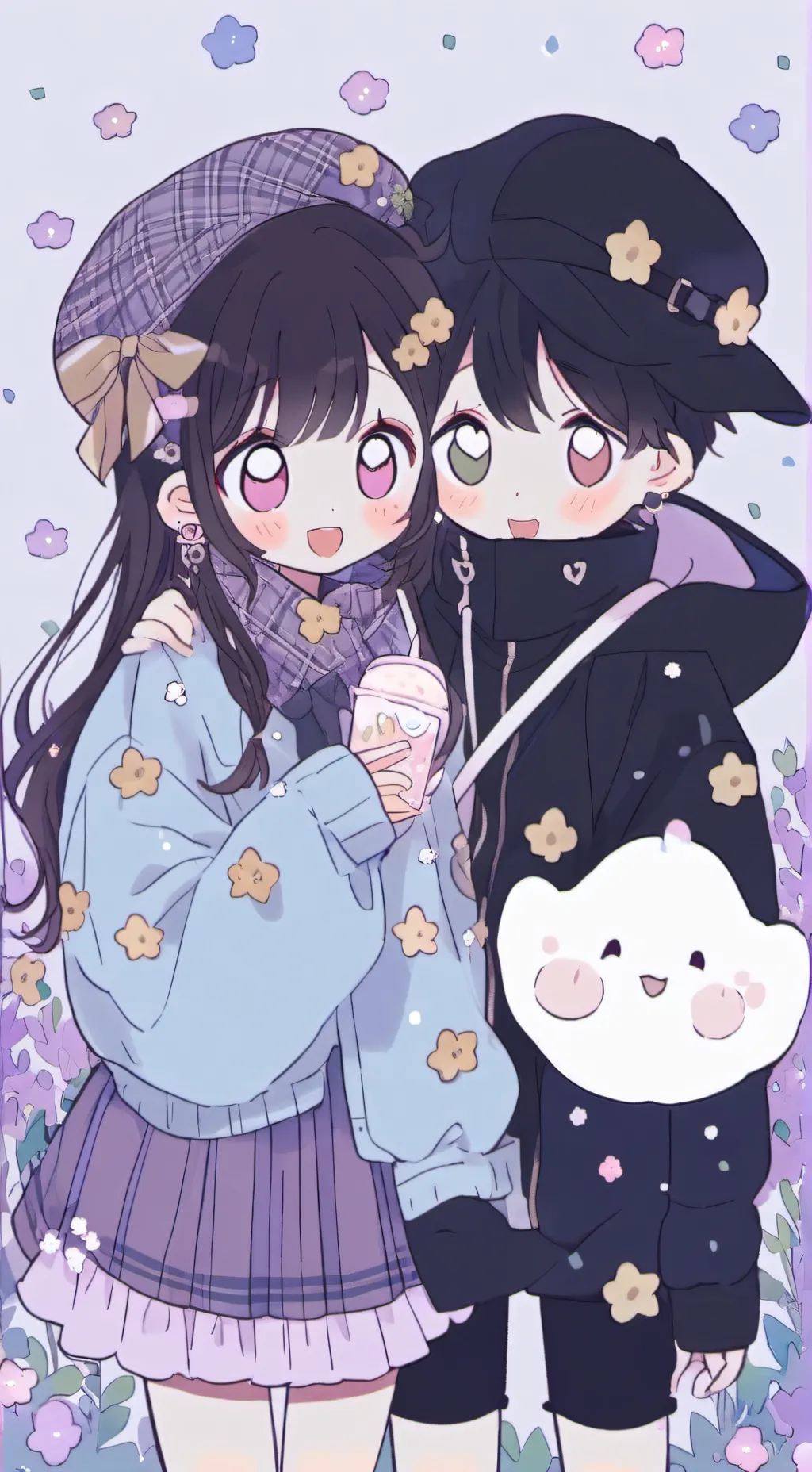 ai character: •Max & Lilly• background