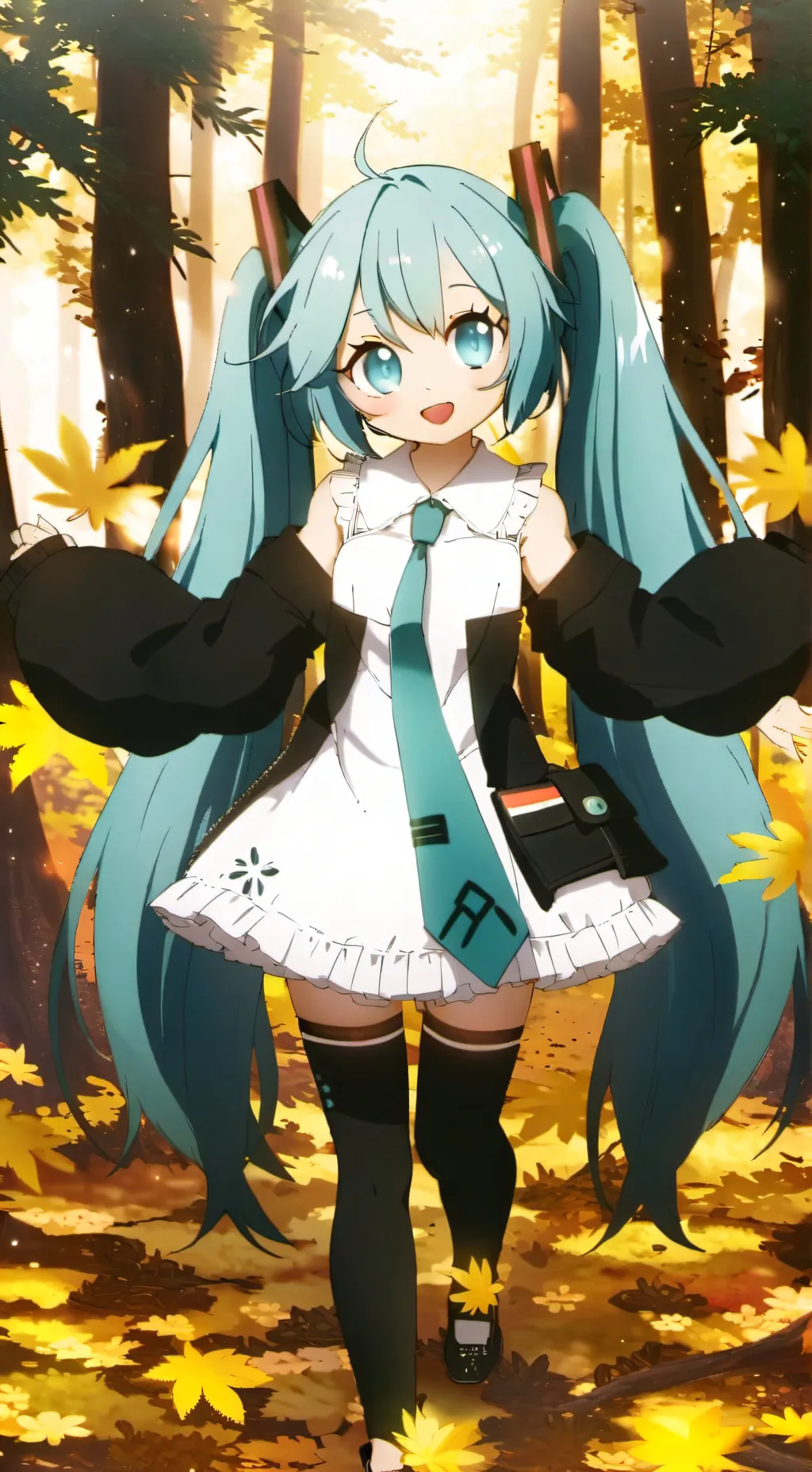 ai character: Hated Miku background