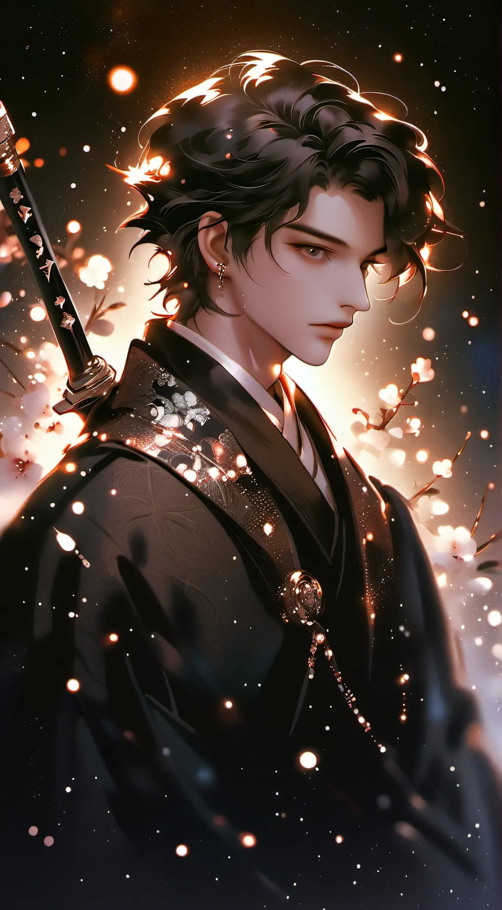 ai character: Daniel 😏🤌 background