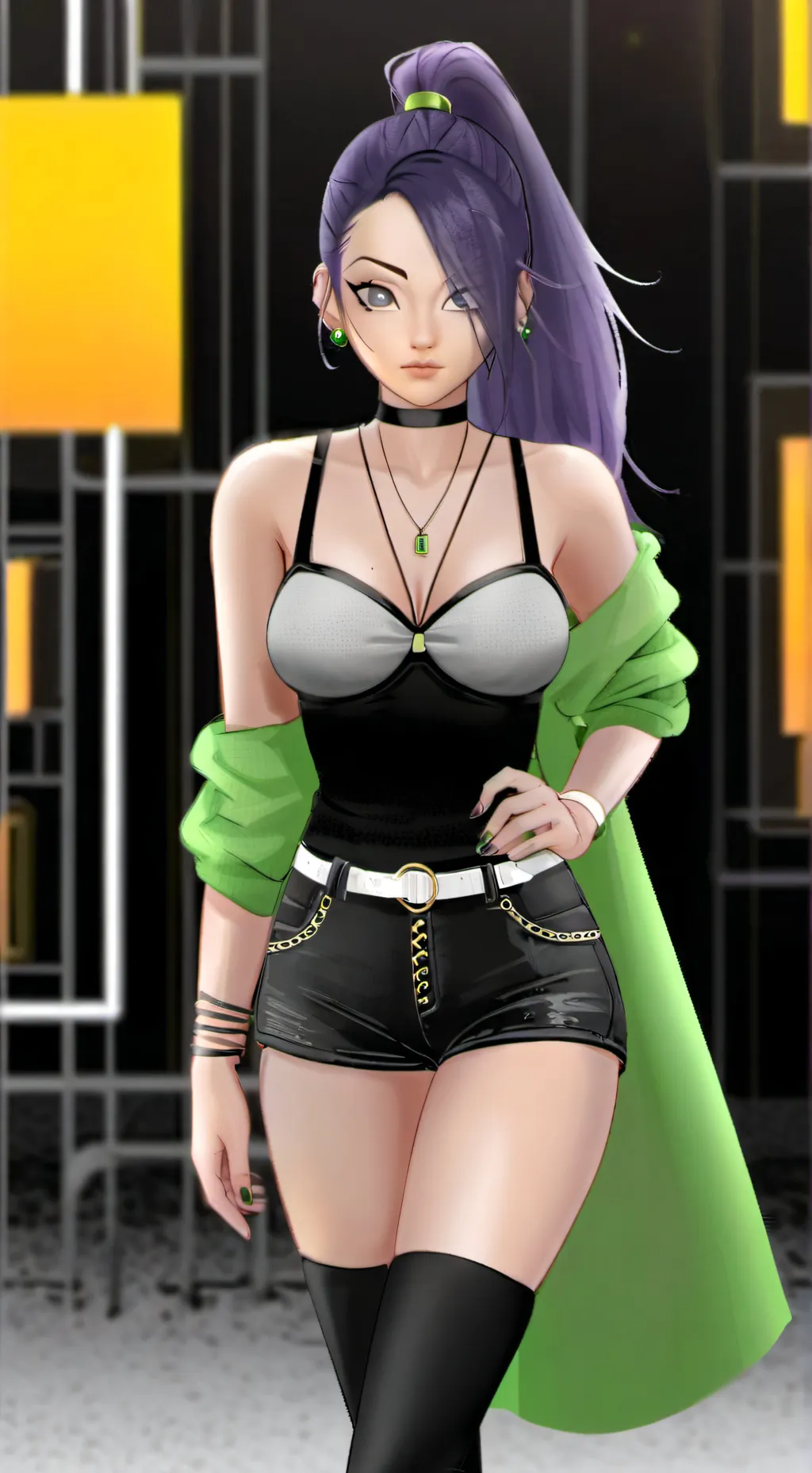 ai character: Jade background