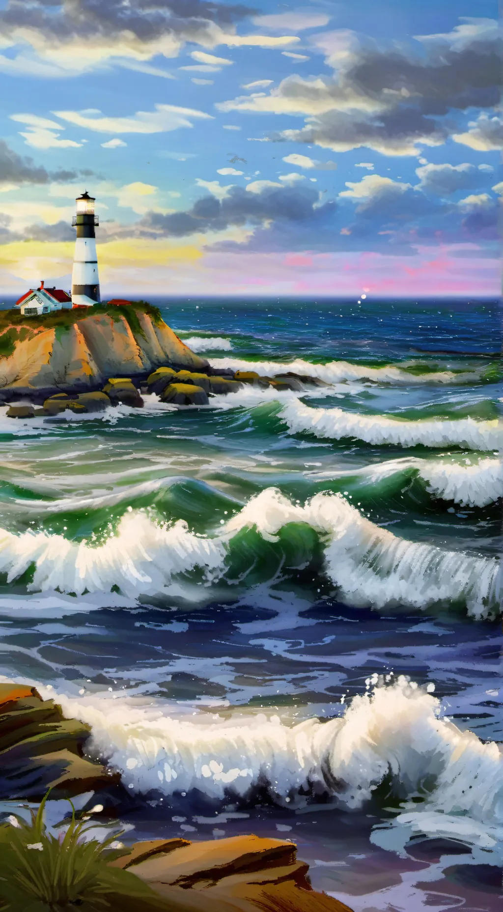ai character: Outer banks background