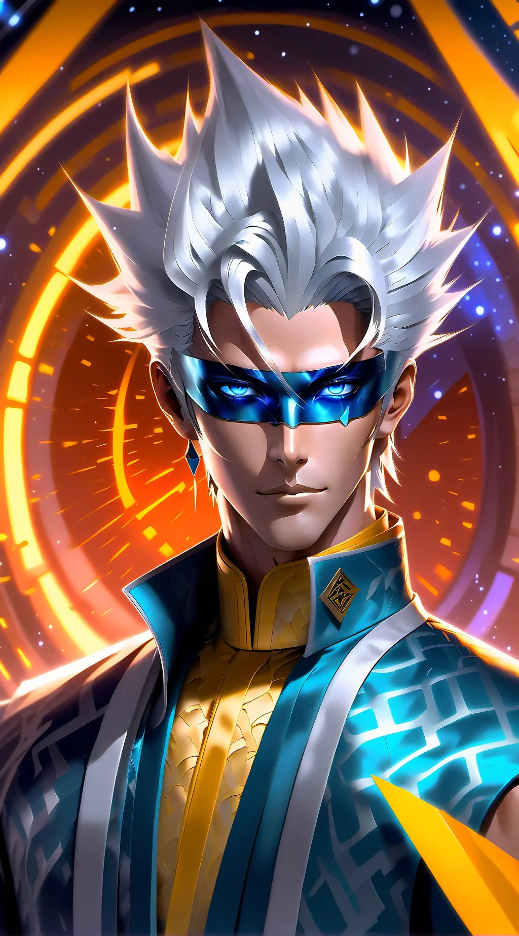 ai character: Satoru Gojo background