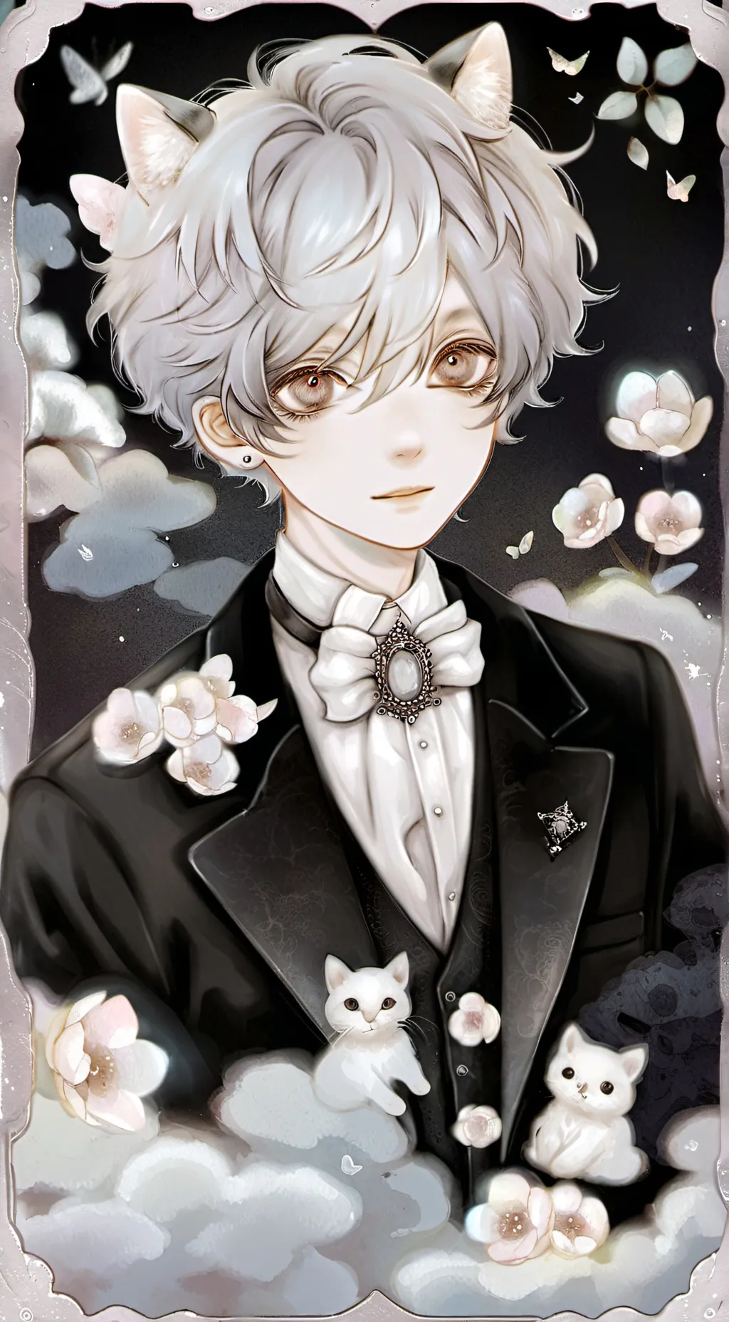 ai character: lioman -★ background