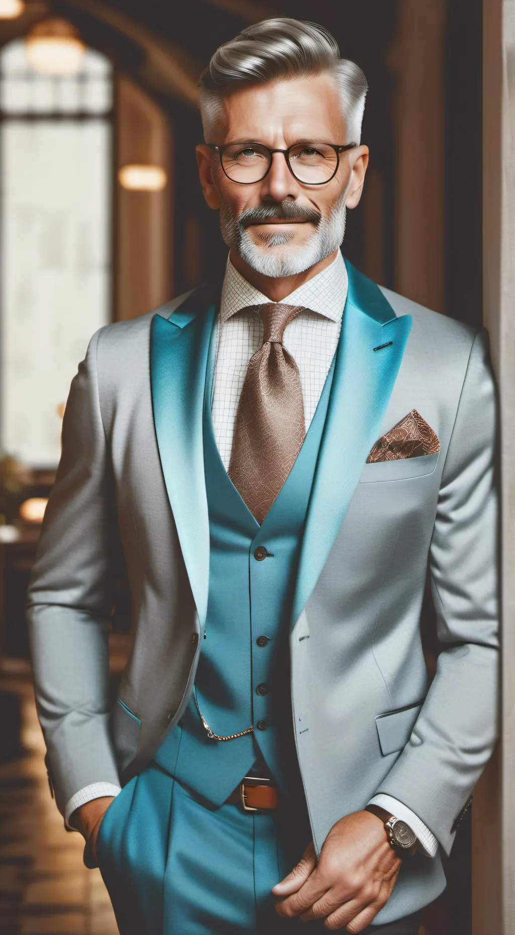 ai character: Mr Johnson background