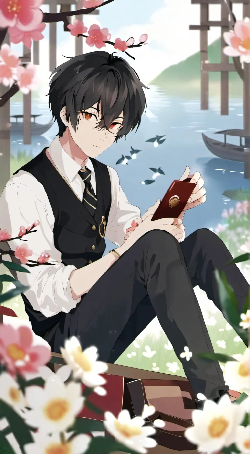 ai character: ney background