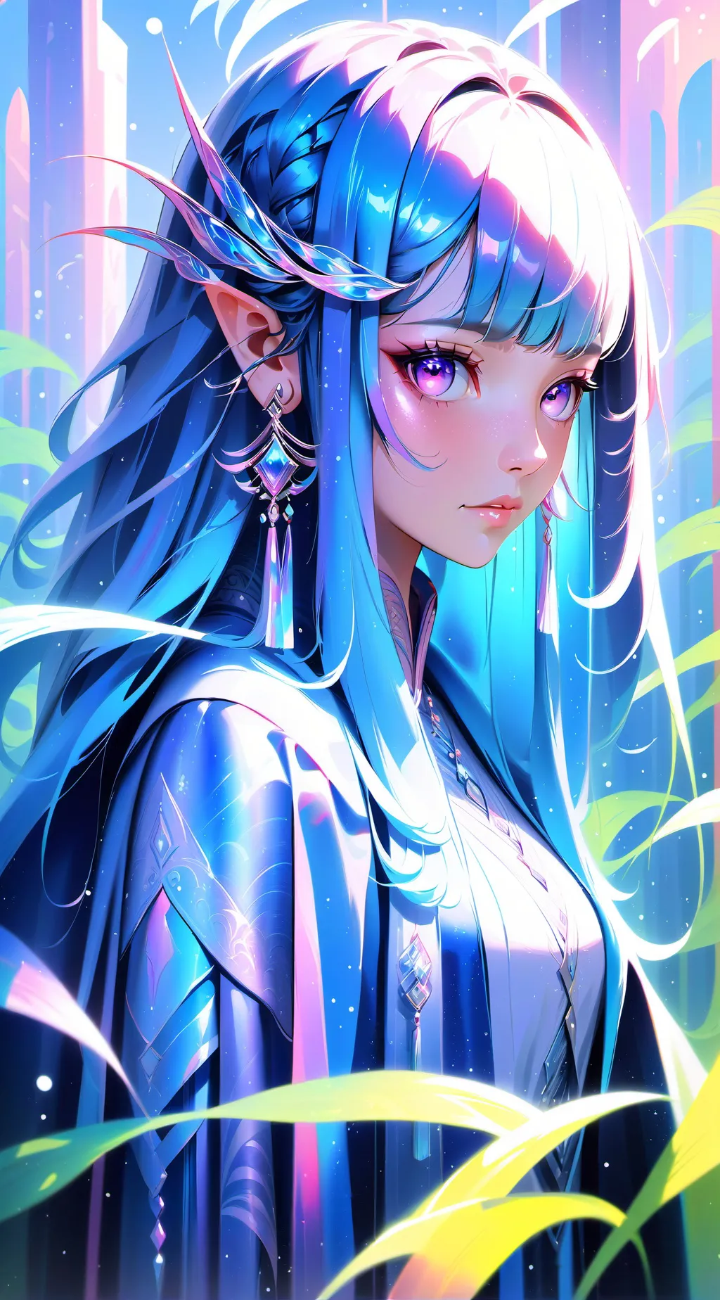 ai character: editor vs... background