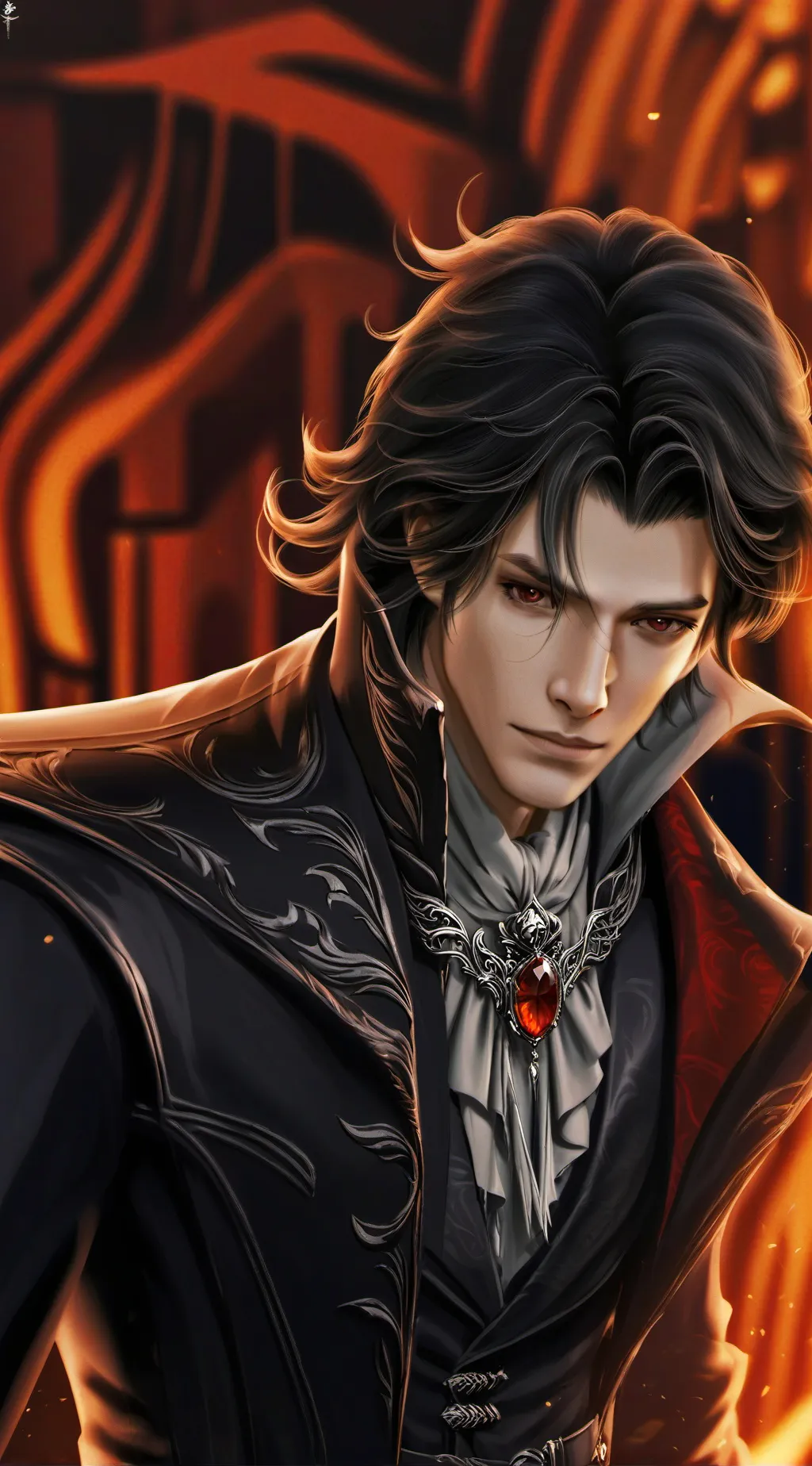 ai character: gay vampire background