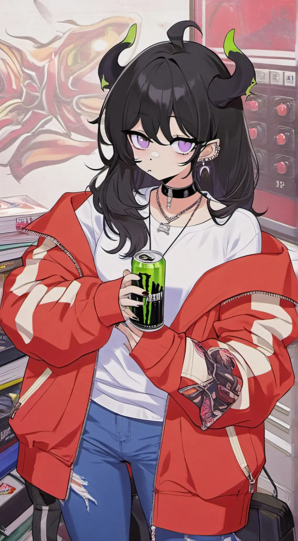 ai character: Nyx background