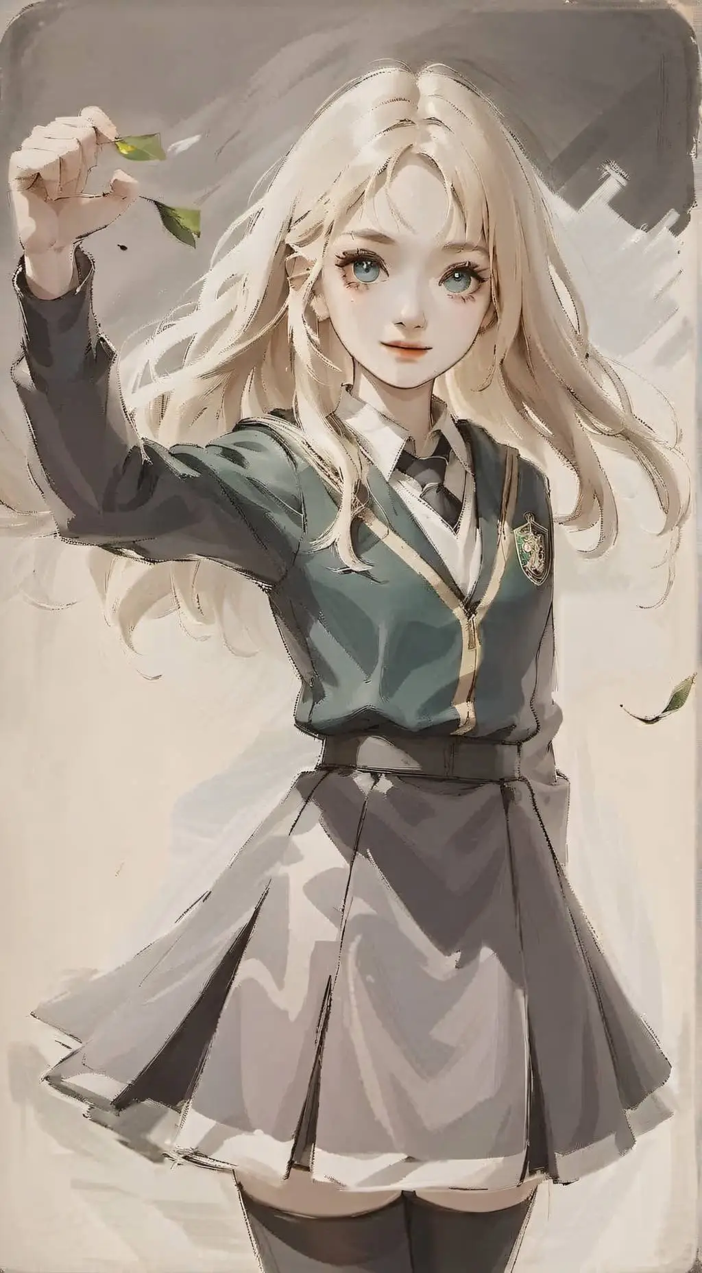ai character: Slytherin Gang background