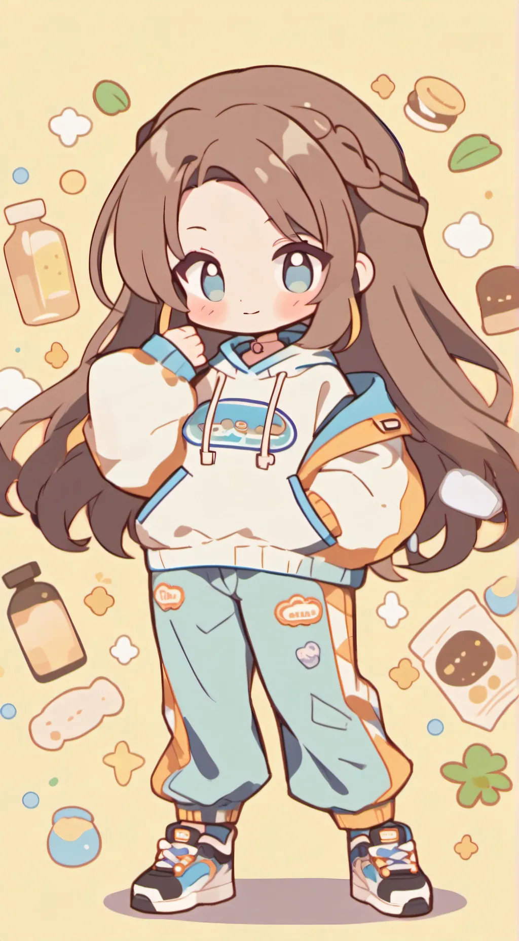 ai character: Kayla background