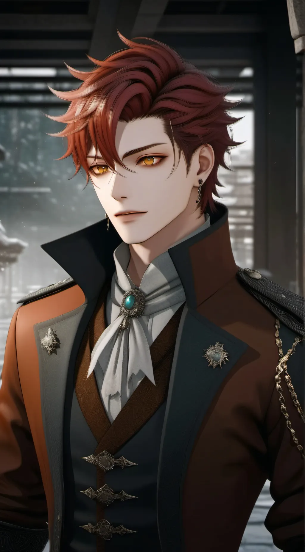 ai character: ꧁Jin꧂1/3 background