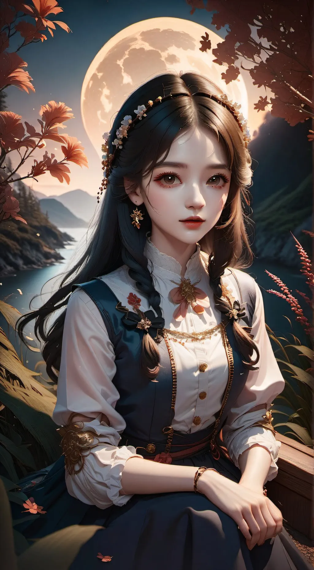 ai character: my inner demonredo background