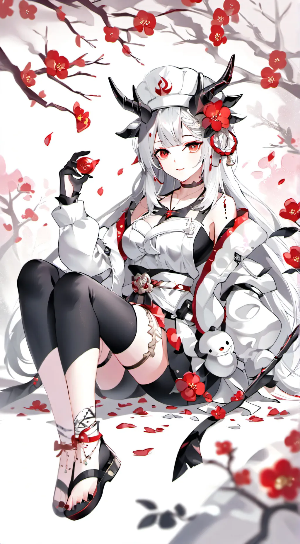 ai character: mina  background