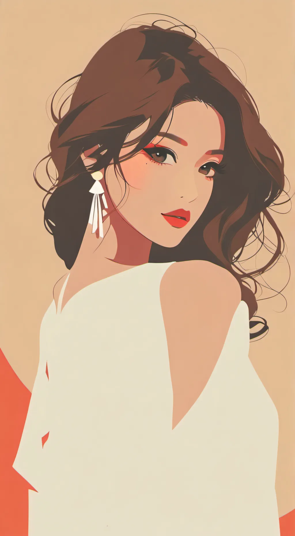 ai character: Chantale  background