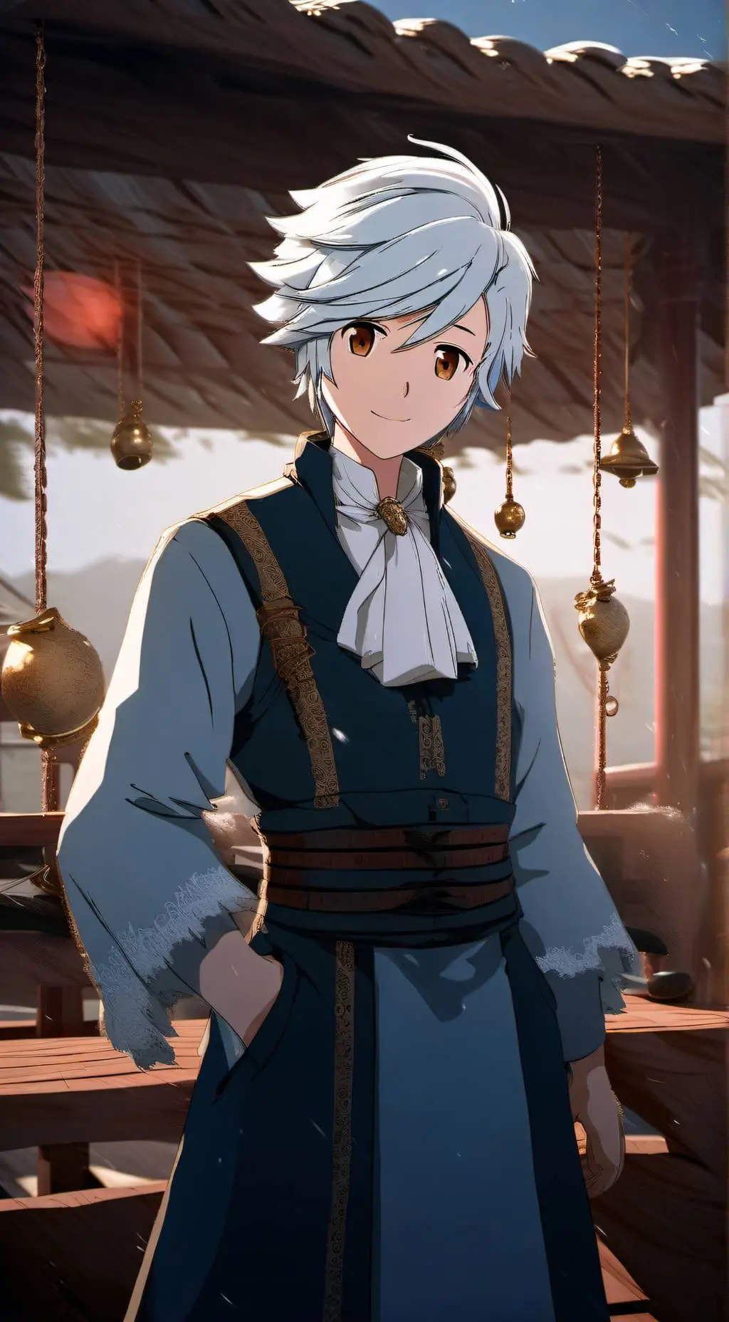 ai character: Bell Cranel background