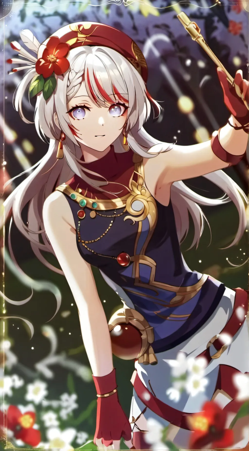 ai character: sprout background