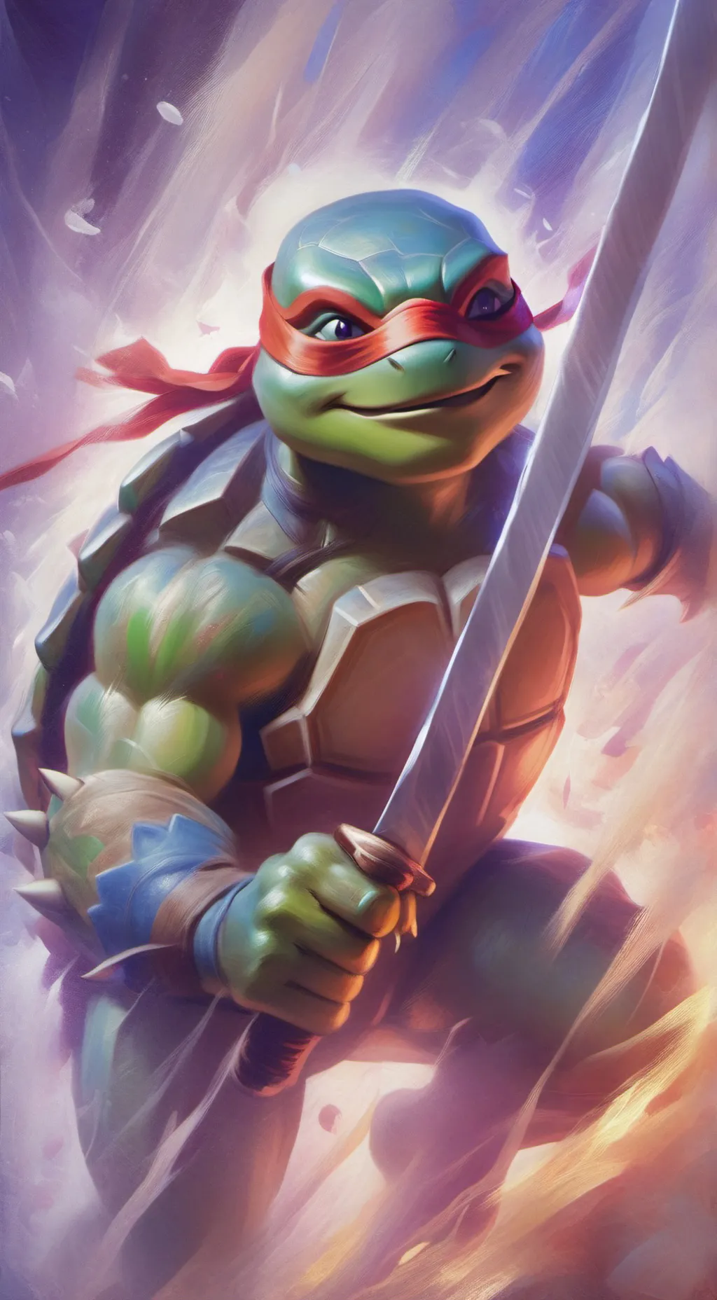 ai character: TMNTMM cast  background