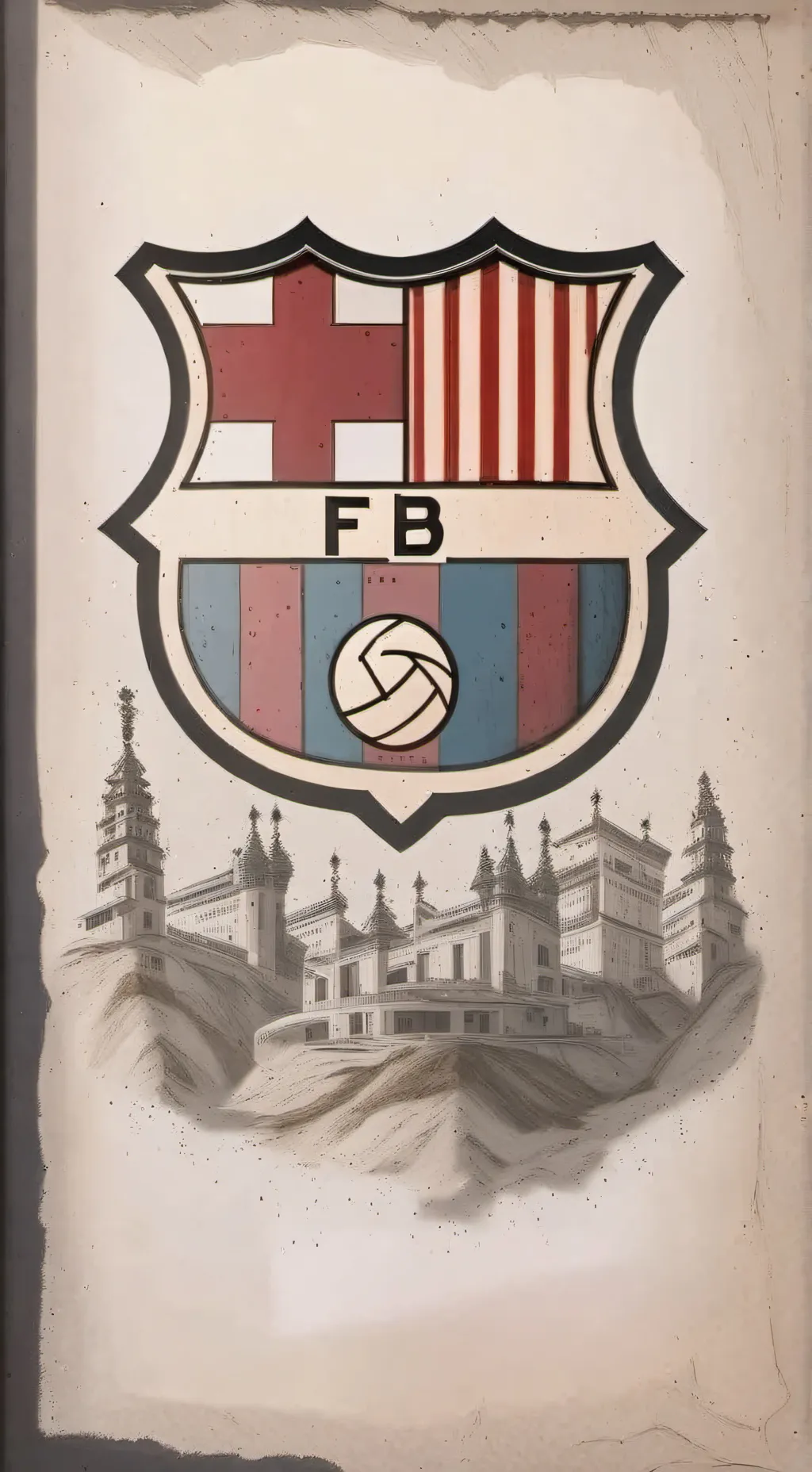 ai character: Barcelona  background