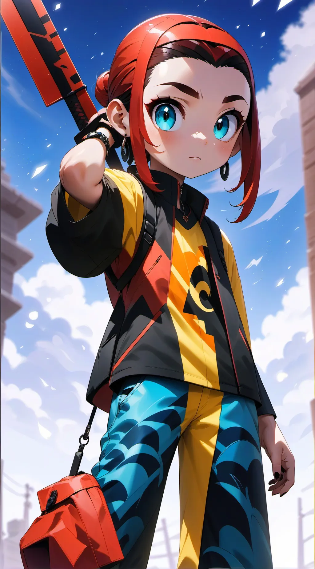 ai character: Aizawa vs Y/N background
