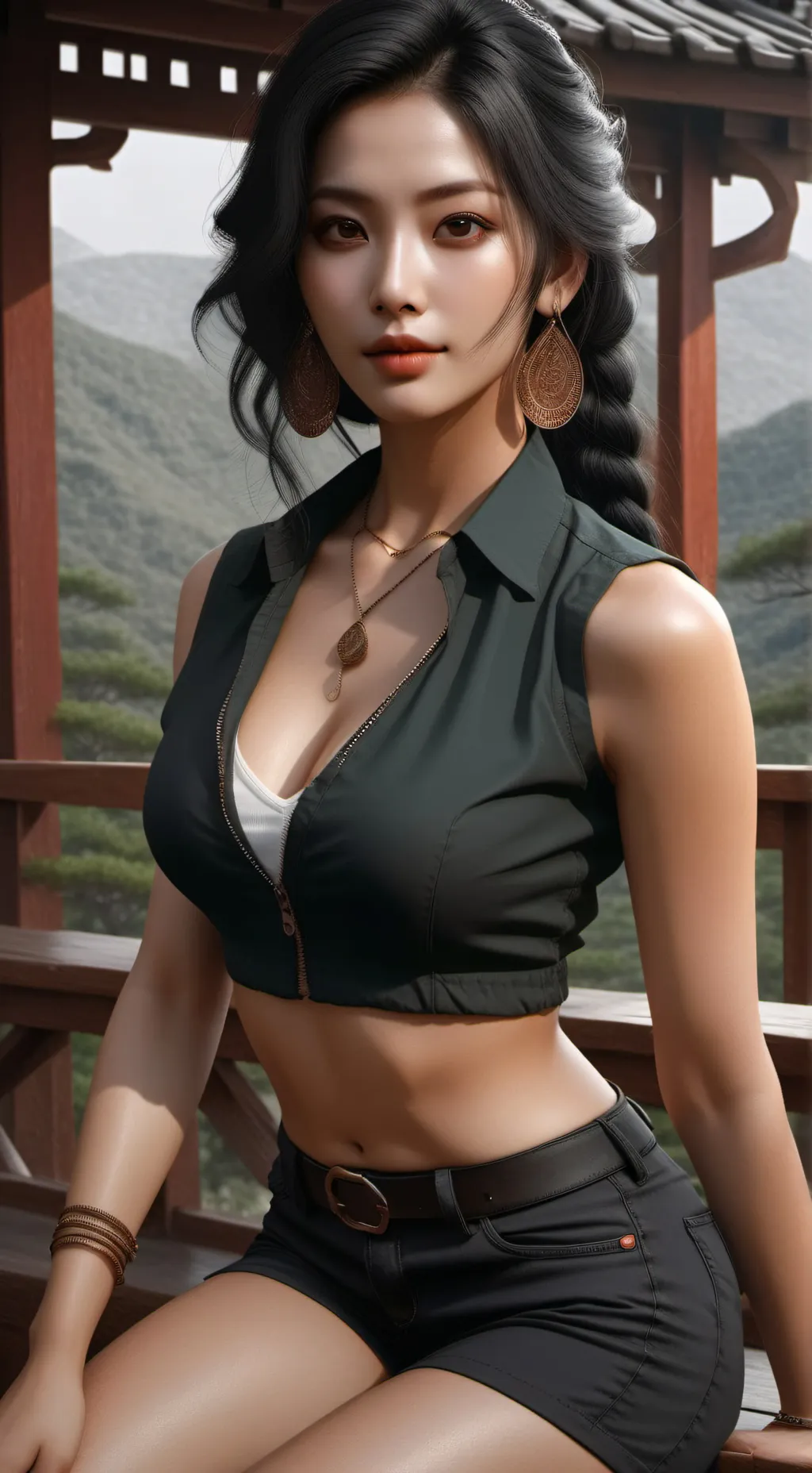 ai character: ella background