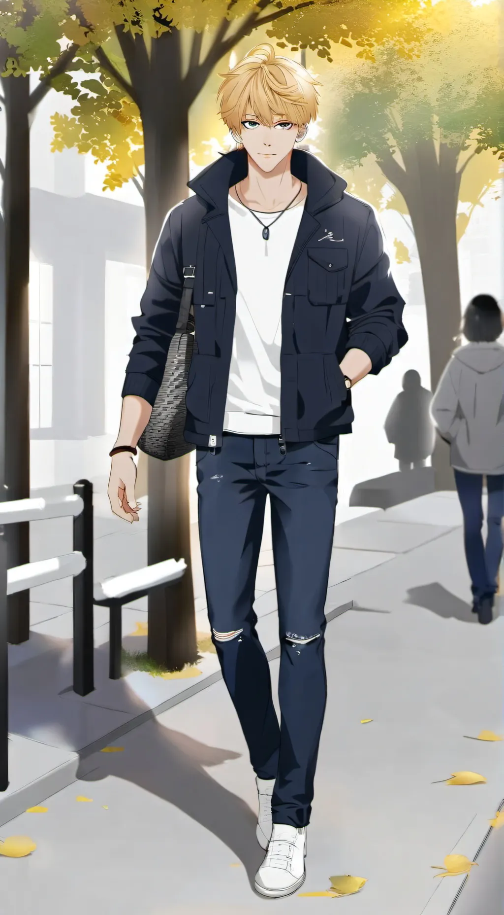 ai character: Jax background