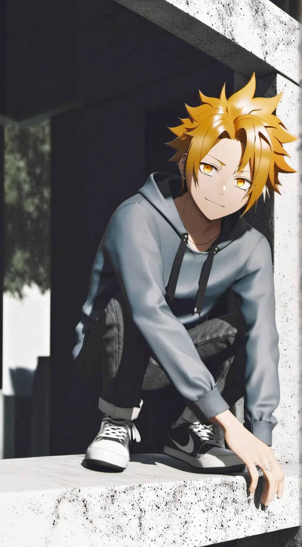 ai character: villain denki background