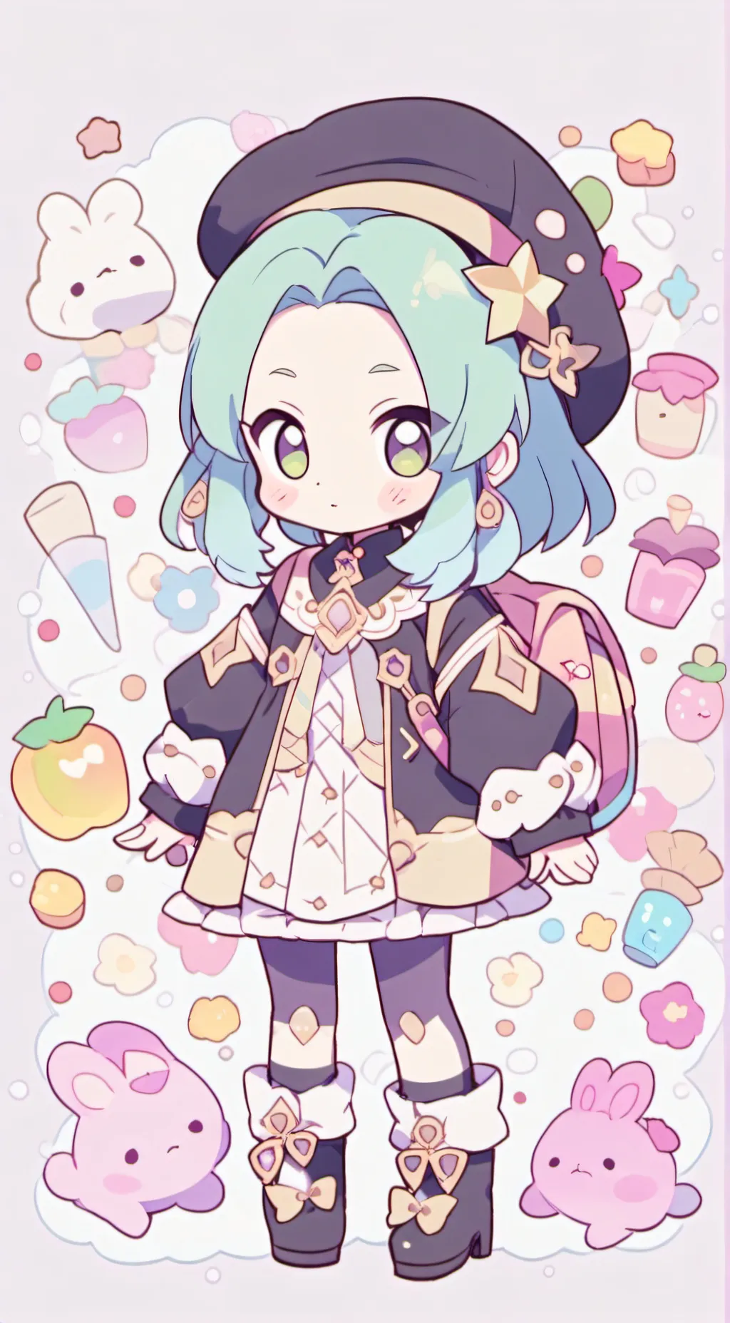 ai character: los pilares background