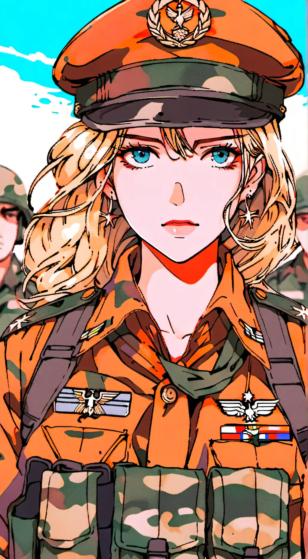 ai character: Katherine Huff background