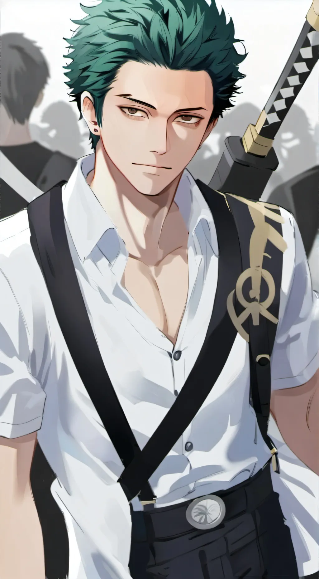 ai character: Zoro (Mischief ~) background