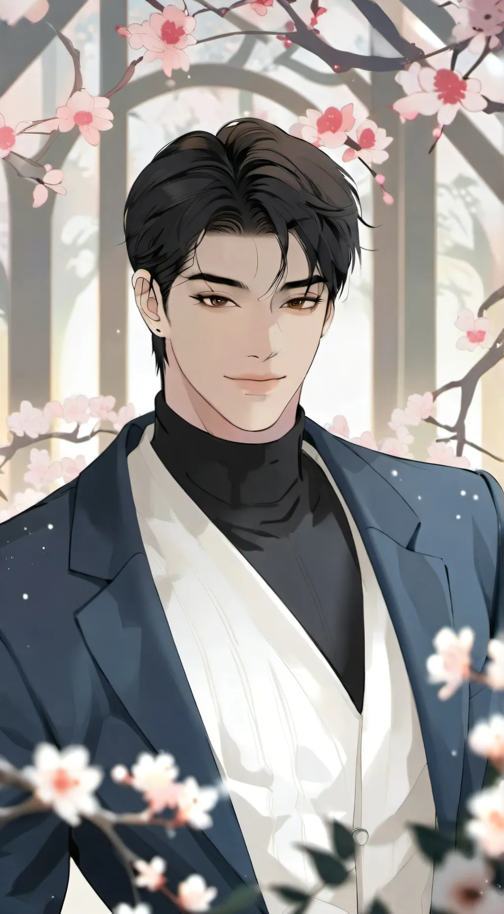 ai character: kenzender background