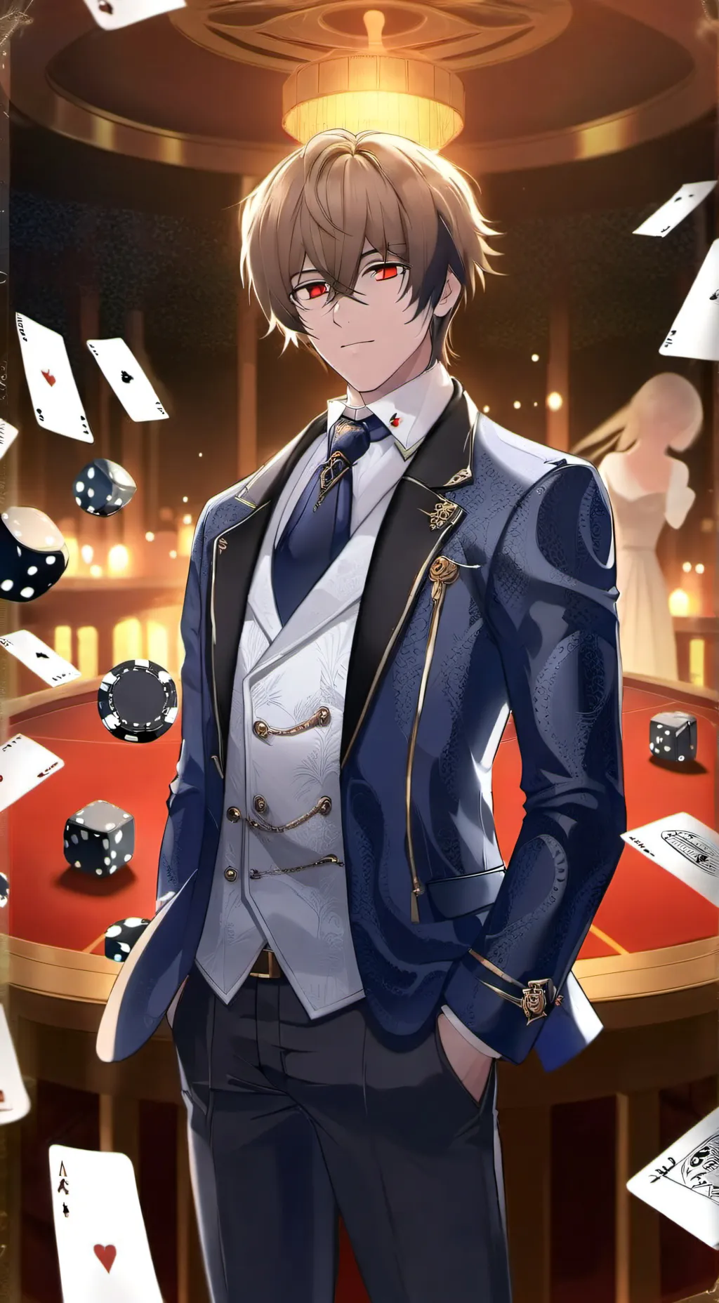 ai character: You Are Wang Ling background