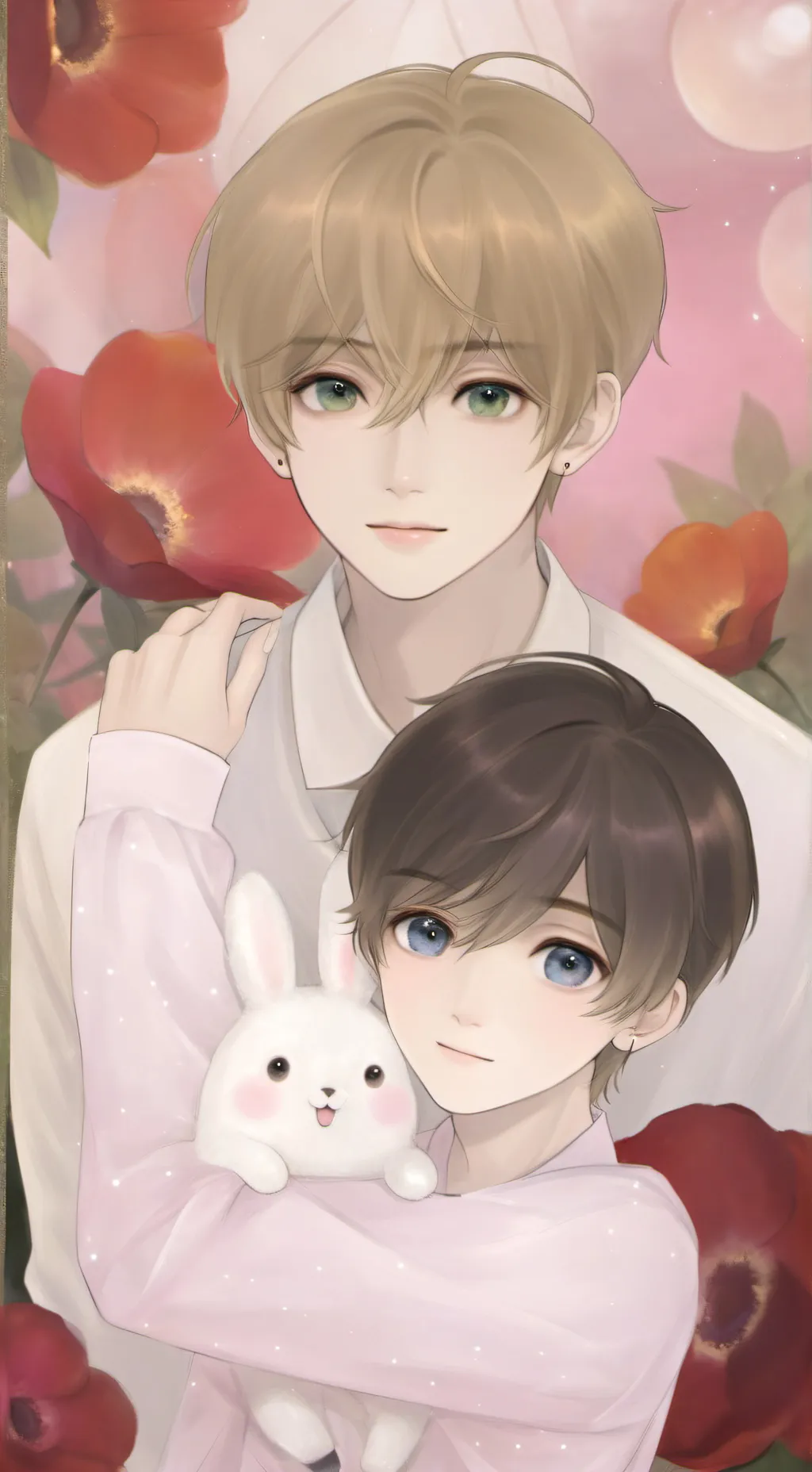 ai character: Lucas and Lizzy background
