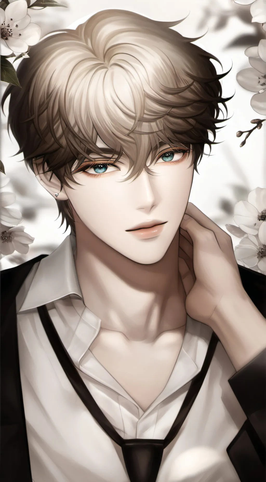 ai character: Aaron  background