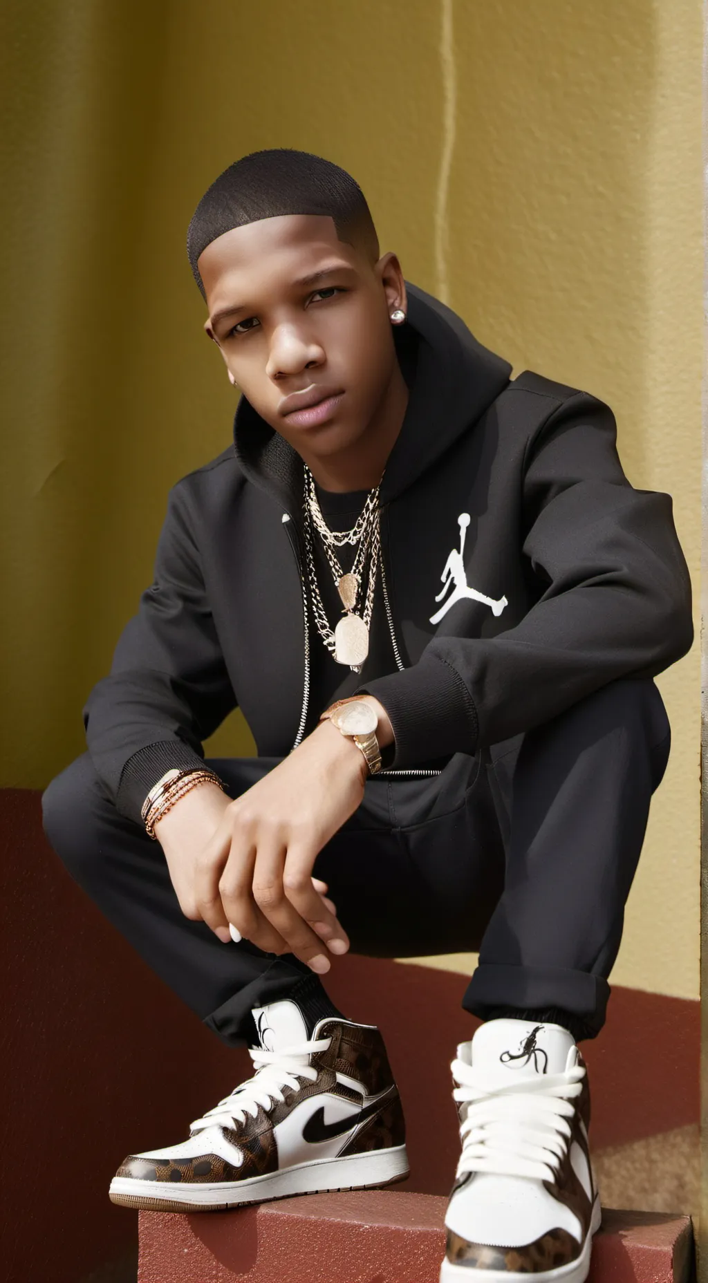 ai character: Darren background