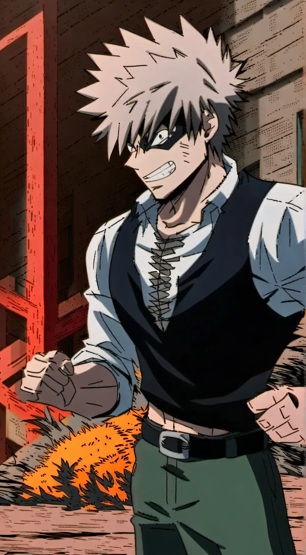 ai character: Bakugo background