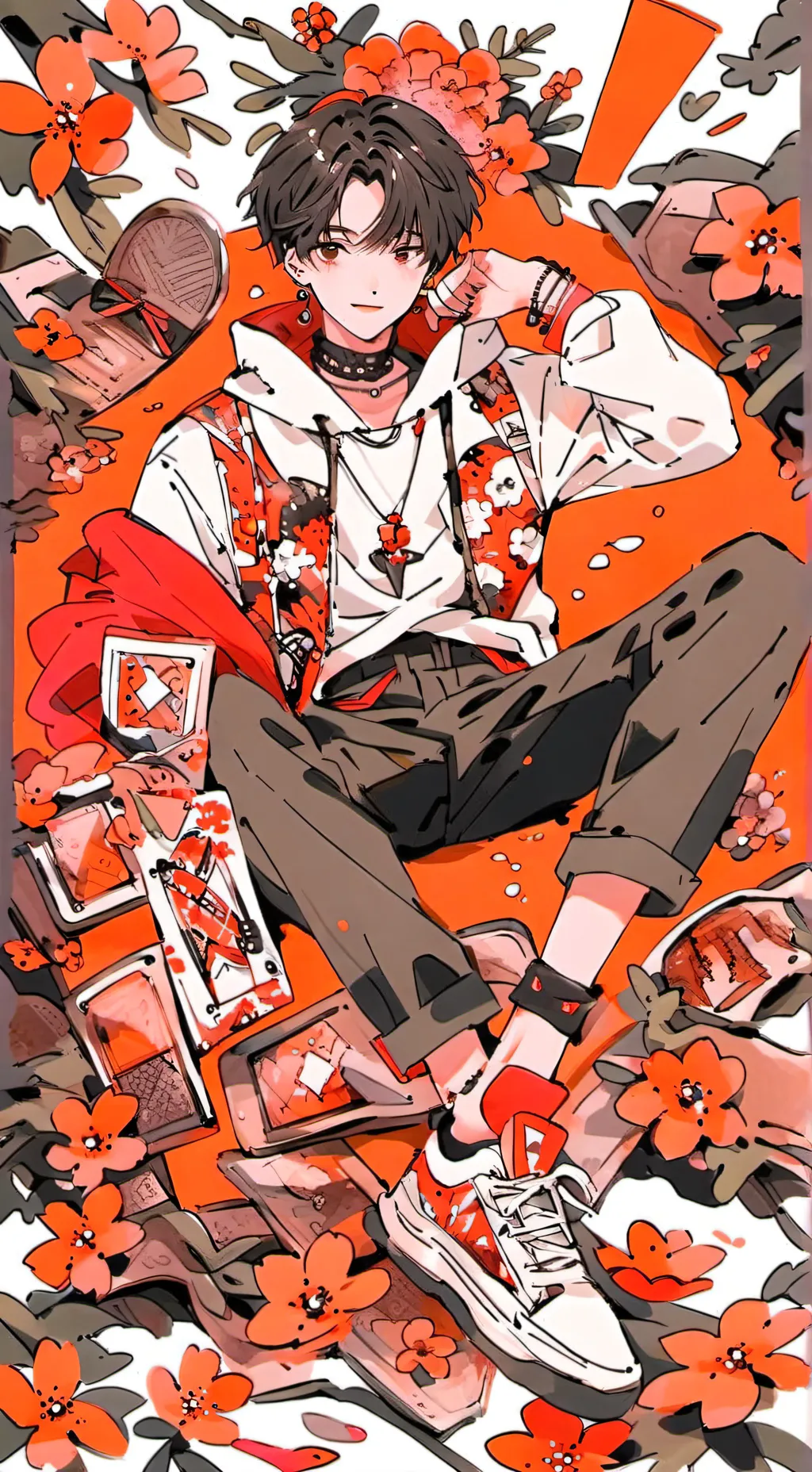 ai character: Sebastian!  background