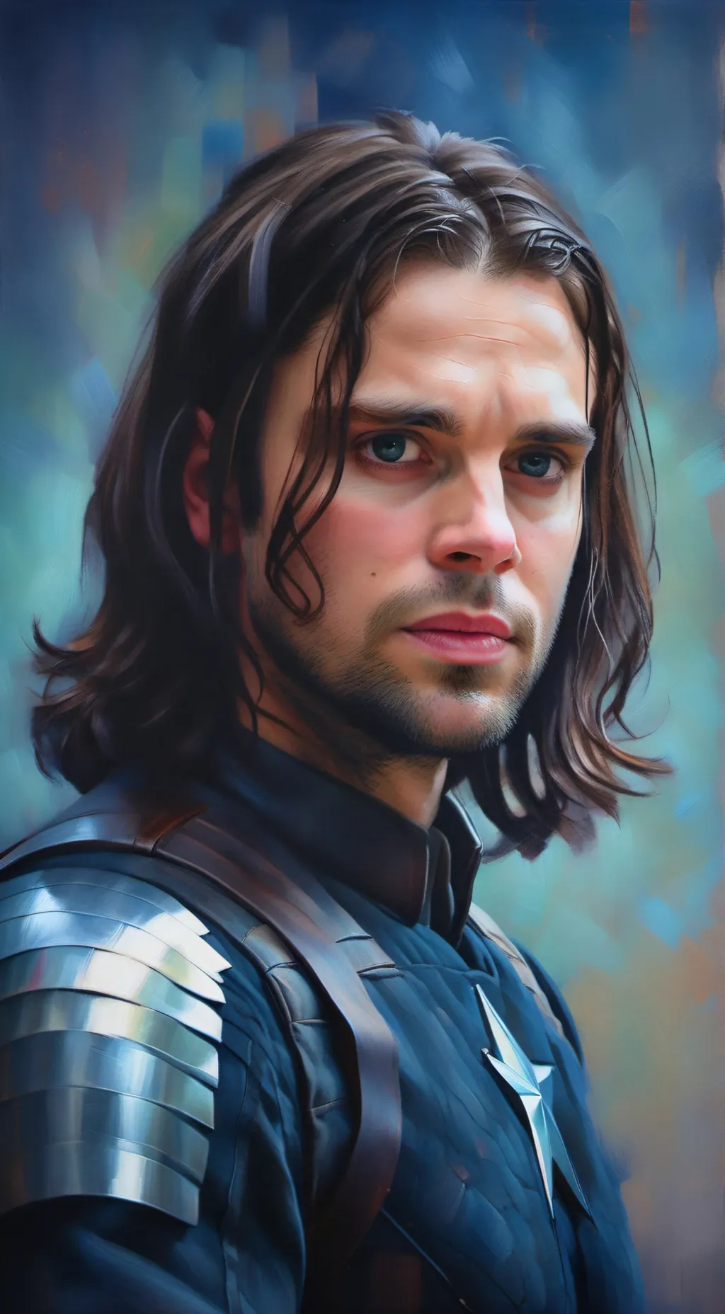 ai character: bucky barnes background