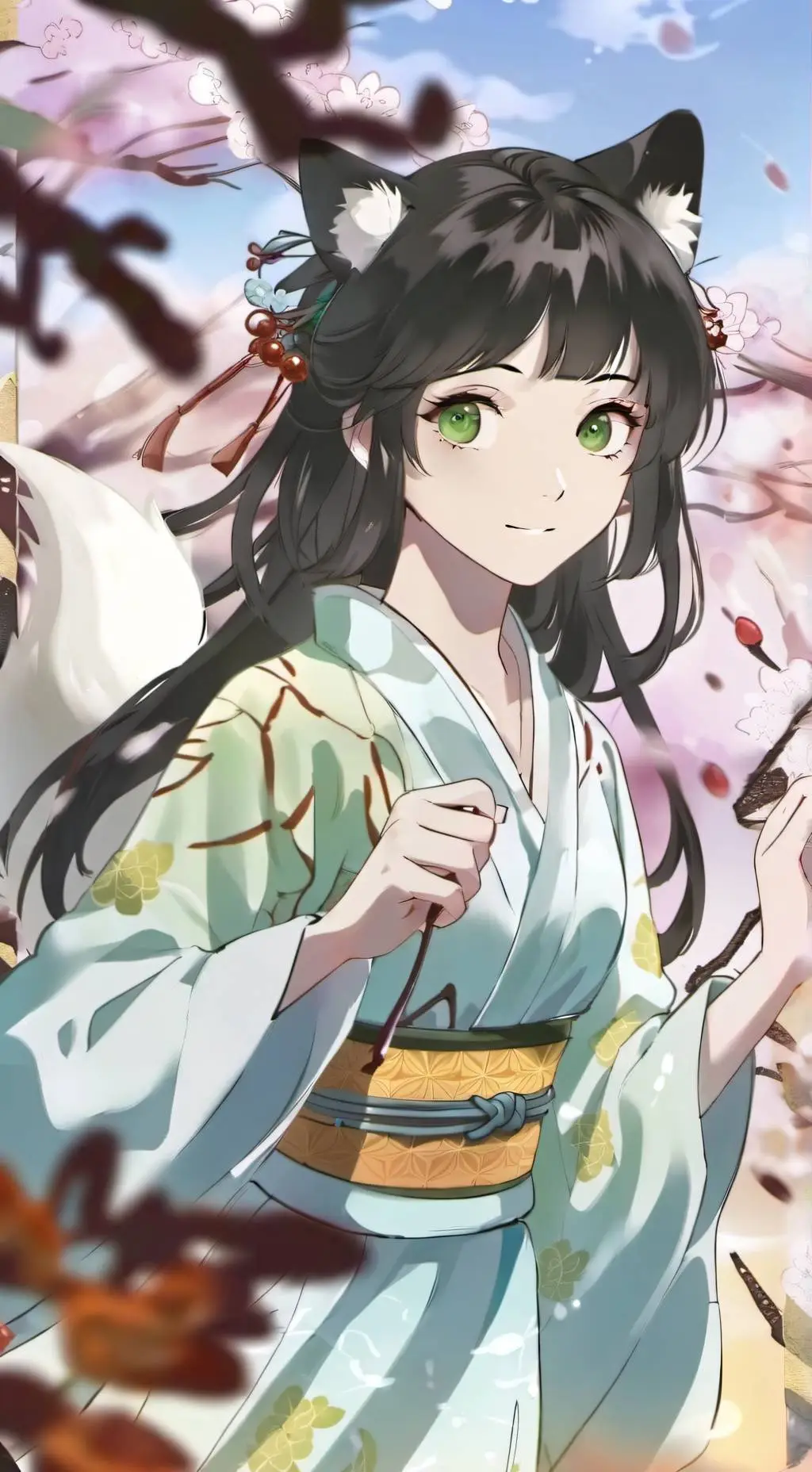 ai character: Lily background