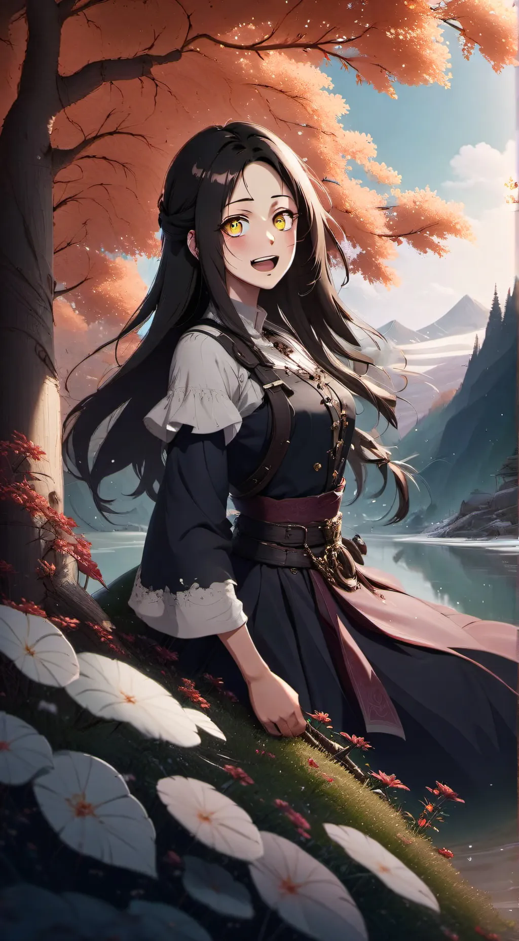 ai character: valentina background