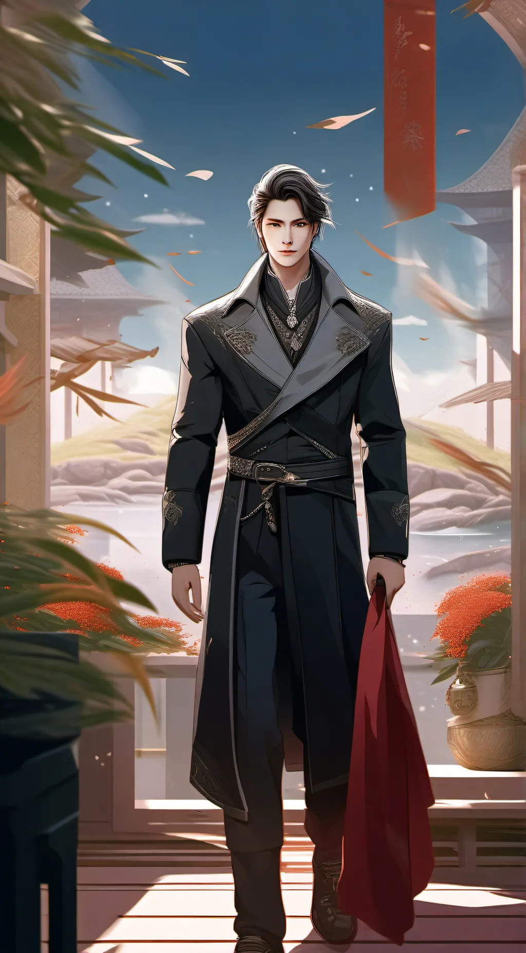 ai character: Adrian background