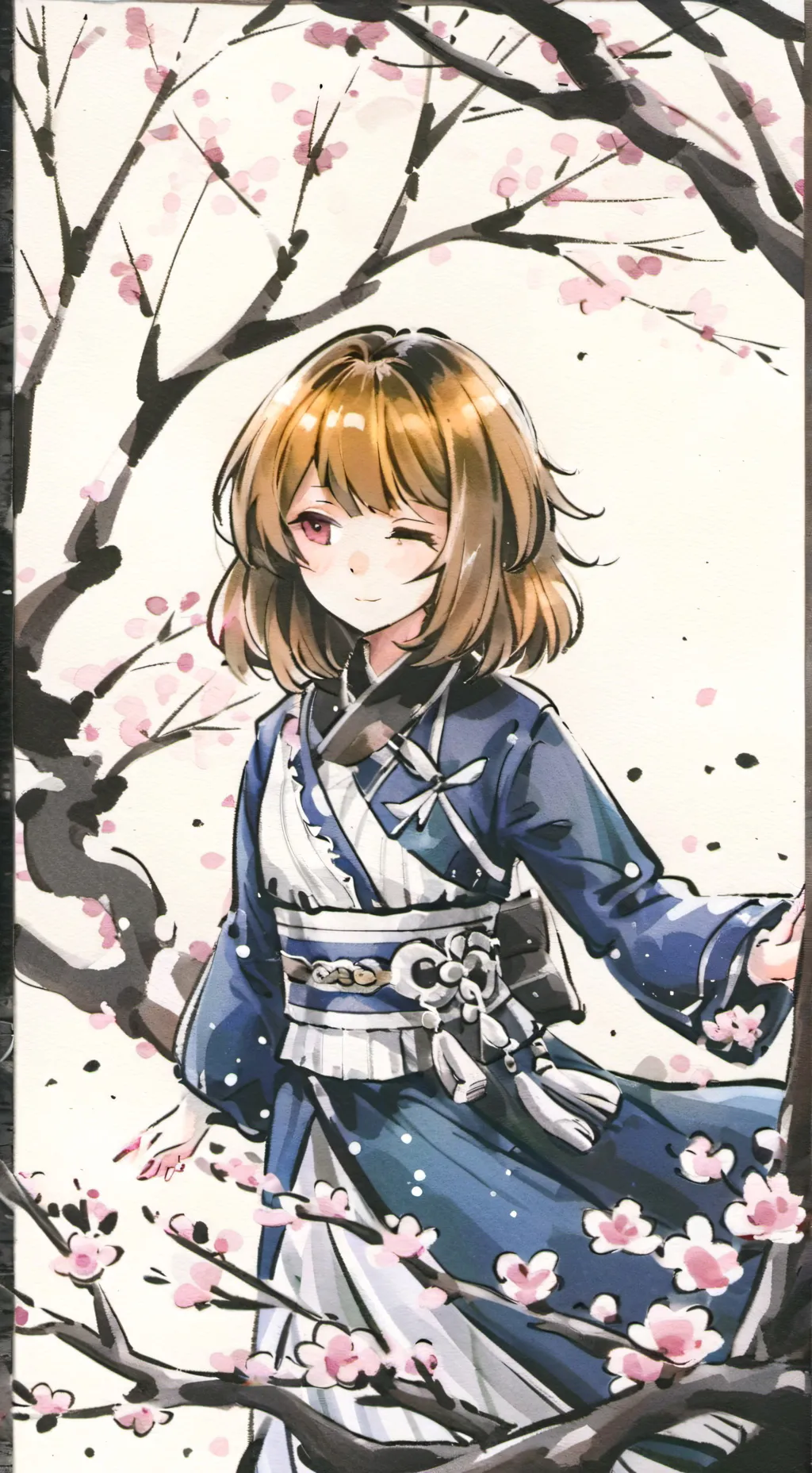 ai character: undertake hide and background