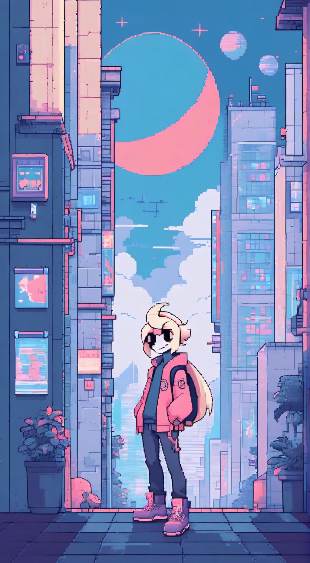 ai character: Charlie sick! background